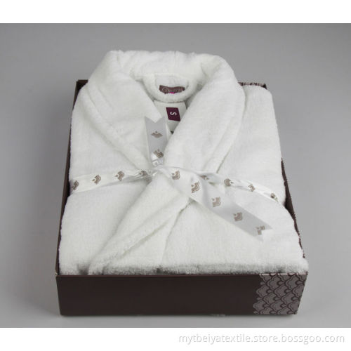 100% cotton wholesale bathrobe
